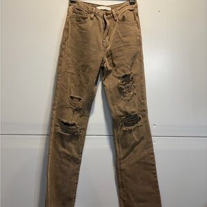 Altar'd State Brown Pants
